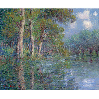 РЕПРОДУКЦИИ НА КАРТИНИ Завоят на река Юр (1913)